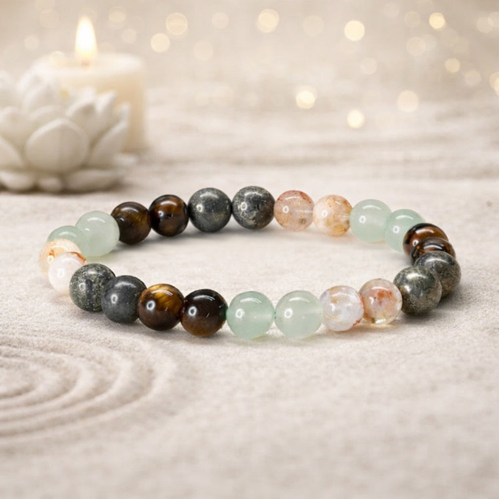 Money Fusion Bracelet (Natural Wealth Crystals) Main image
