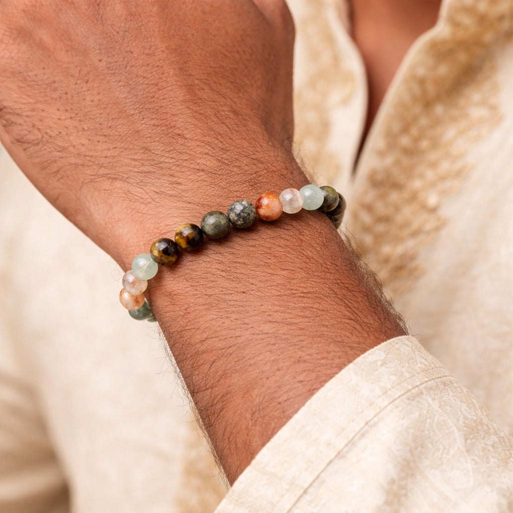 Money Fusion Bracelet (Natural Wealth Crystals) Secondary image