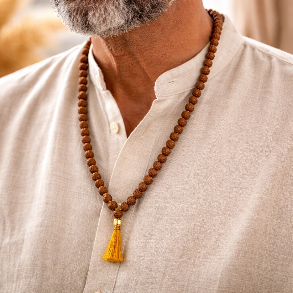 Sacred Rudra Jap Mala (108+1 Prayer Beads) Secondary image