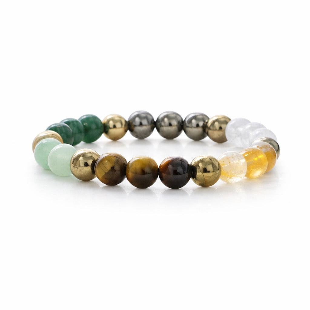 Wealth Harmony Crystal Band (Premium Natural Stones)