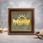 7 Running Horses on Pyrite Frame