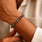 Golden Shield Pyrite Bracelet (Natural Energy Stone)