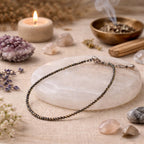 Natural Raw Pyrite Anklet