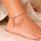 Natural Raw Pyrite Anklet