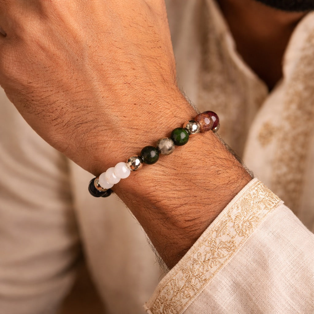 Dhan Vriddhi Bracelet (Lab Certified Natural Crystals)