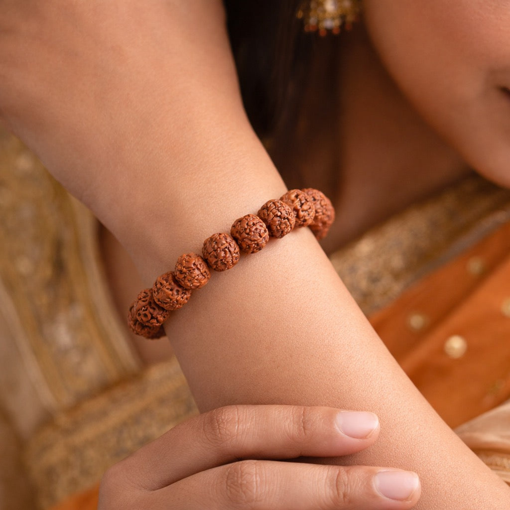 7 Mukhi Natural Rudraksha Bracelet