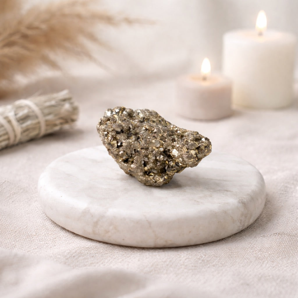 Natural Raw Pyrite Crystal